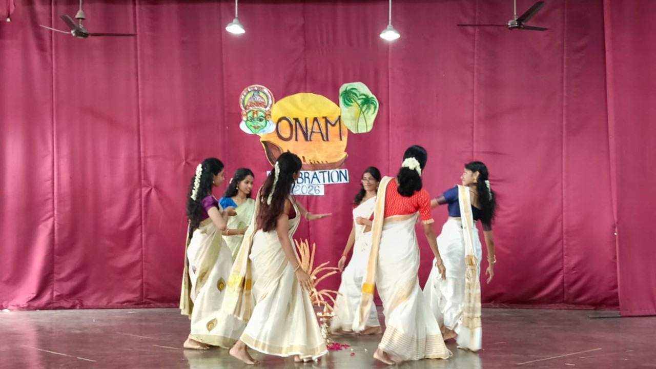 Onam Celebration — Main Block